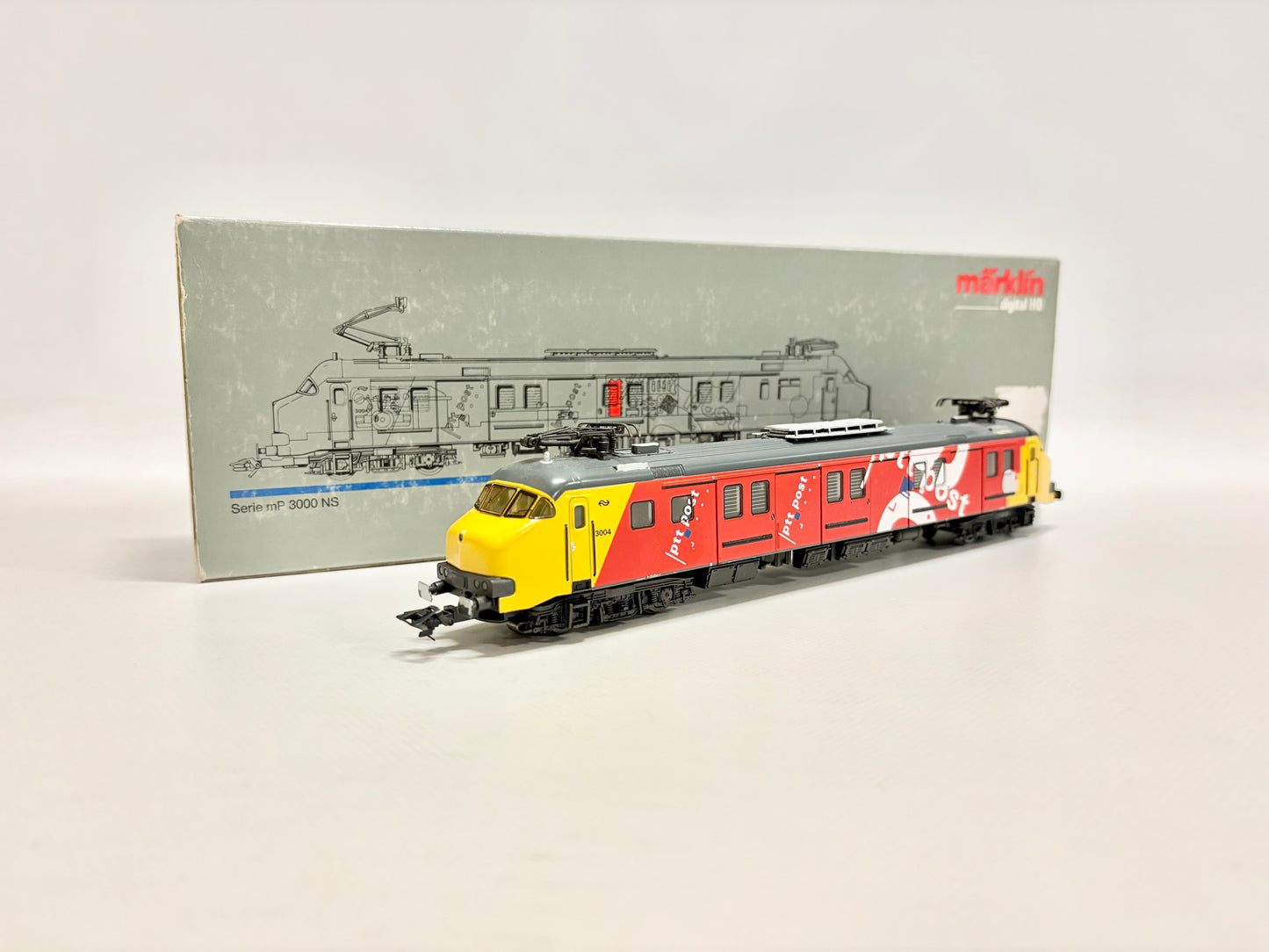 Märklin 3608 Posttriebwagen Serie mP 3000 NS AC H0