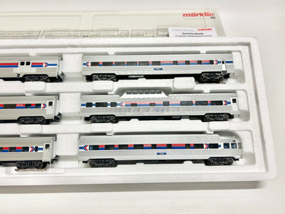 Märklin 43600 Wagen-Set Amtrak Personenzug H0