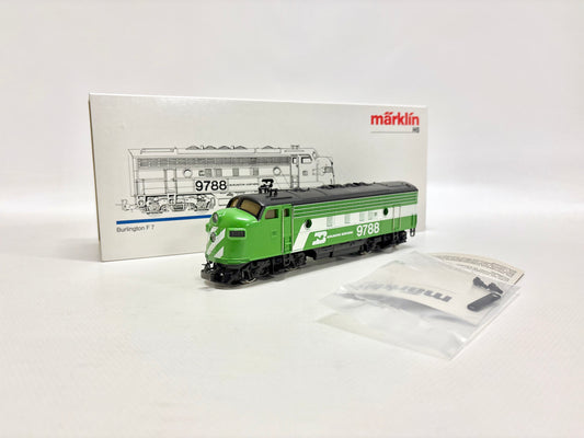 Märklin 4181 Diesellok F7 (ohne Antrieb) Burlington Northern AC H0