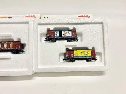 Märklin 48783 & 48782 Wagen-Sets Wirtschaftswunder DB AC H0