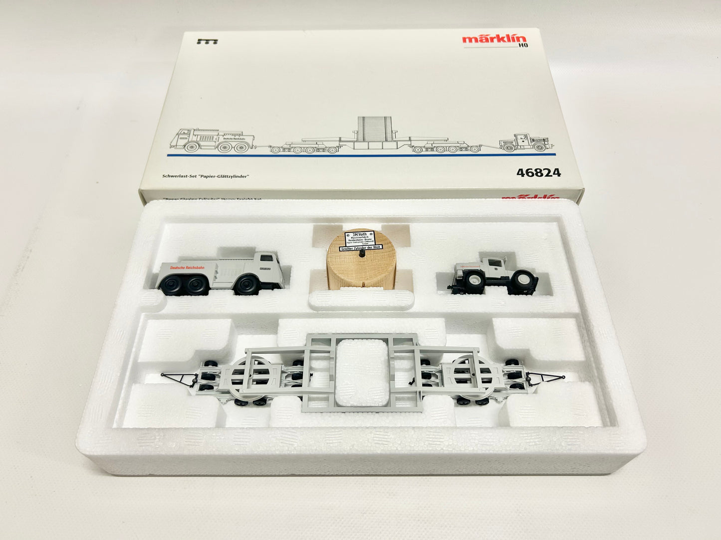 Märklin 46824 Schwerlast-Set Papier-Glättzylinder H0