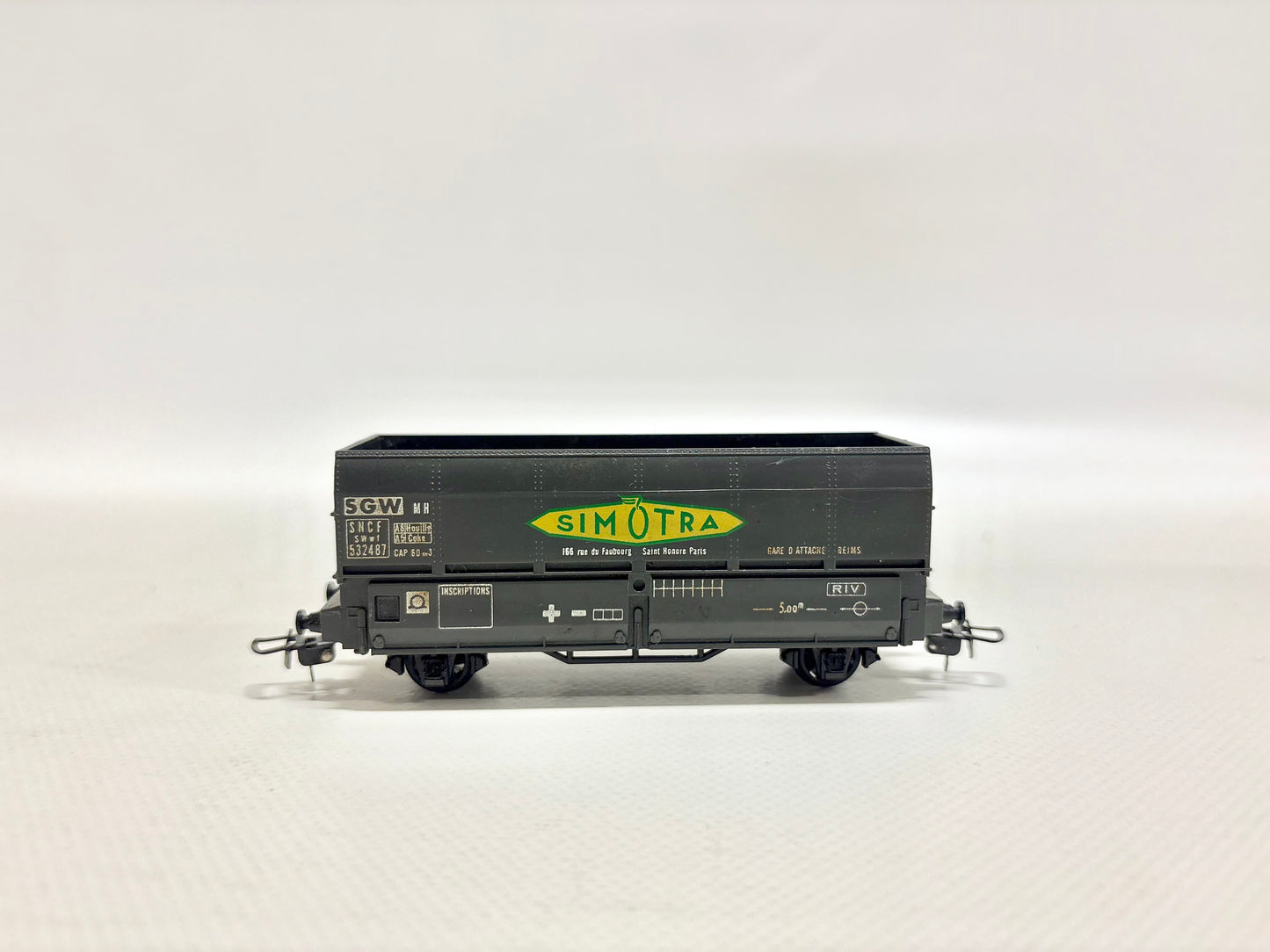 Hornby Güterwagen Schotterwagen "Simotra" SNCF DC H0