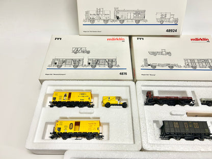 Märklin 48924 4876 4509 Wagen-Sets Konvolut H0
