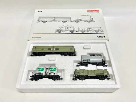 Märklin 47898 Wagen-Set "Henkel" Güterwagen DB AC H0