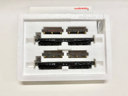 Märklin 48666 Wagen-Set Schwerlastwagen Strangguss DB AC H0