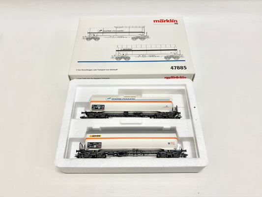 Märklin 47885 Wagen-Set Gas-Kesselwagen DB AC H0