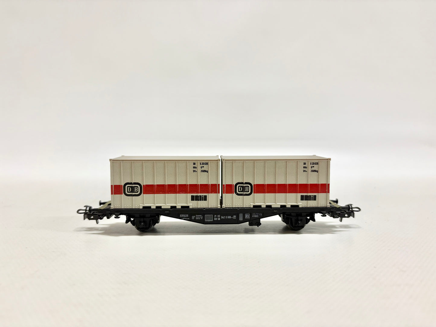 Märklin 4664 Güterwagen Containerwagen DB AC H0