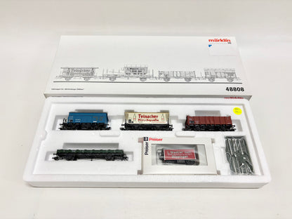 Märklin 48808 Wagen-Set Württemberger Oldtimer Güterwagen K.W.St.E AC H0