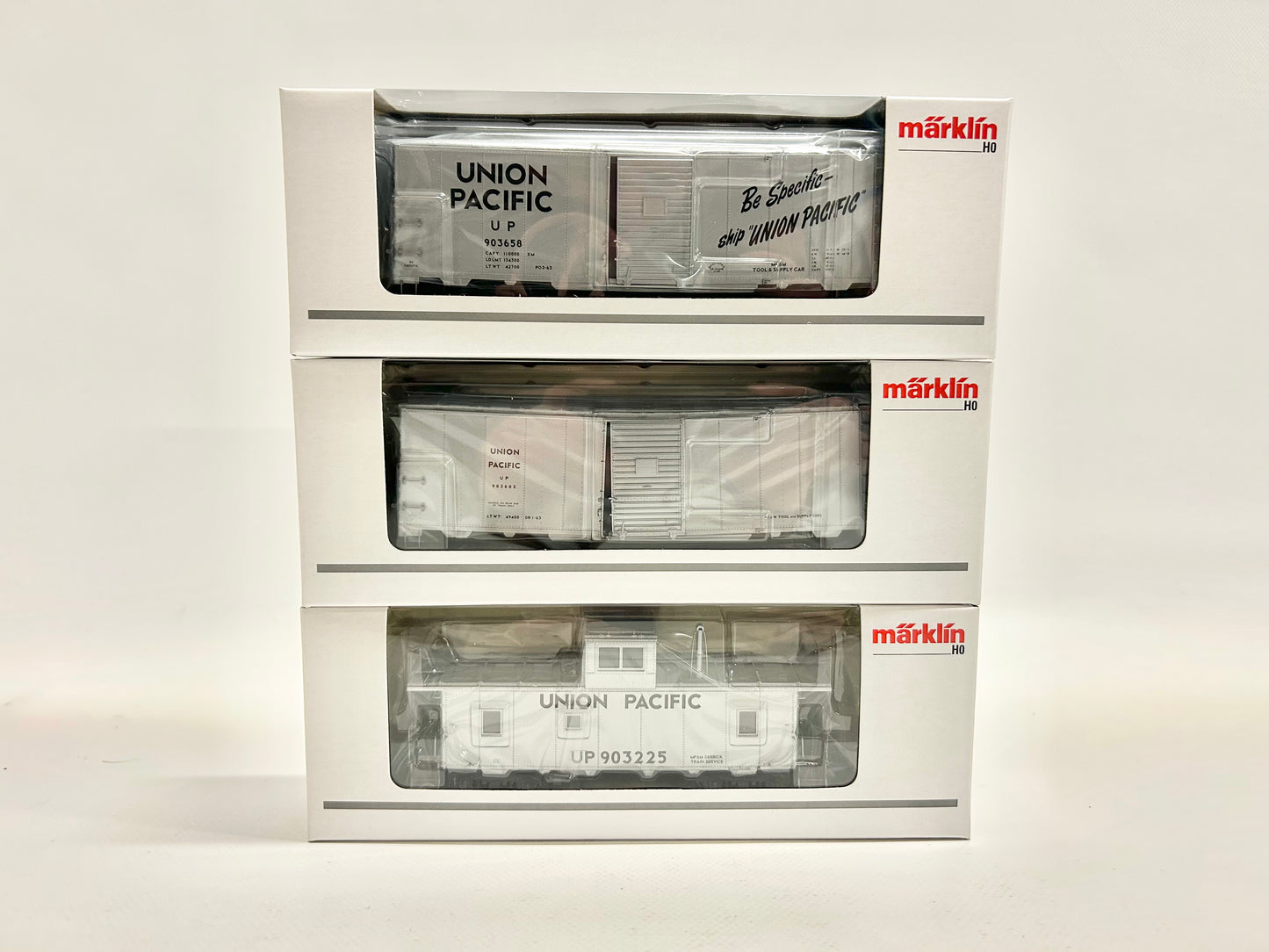 Märklin 45652 Wagen-Set Bauzug USA Güterwagen H0 BASTLER