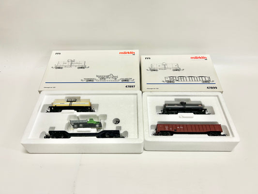 Märklin 47897 & 47899 Wagen-Sets Güterwagen der SZD H0