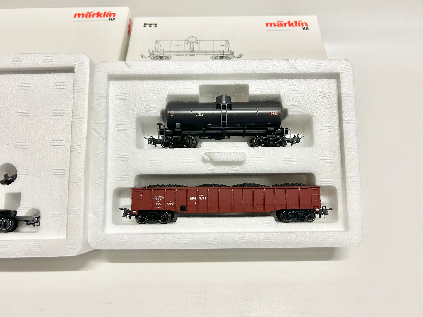 Märklin 47897 & 47899 Wagen-Sets Güterwagen der SZD H0