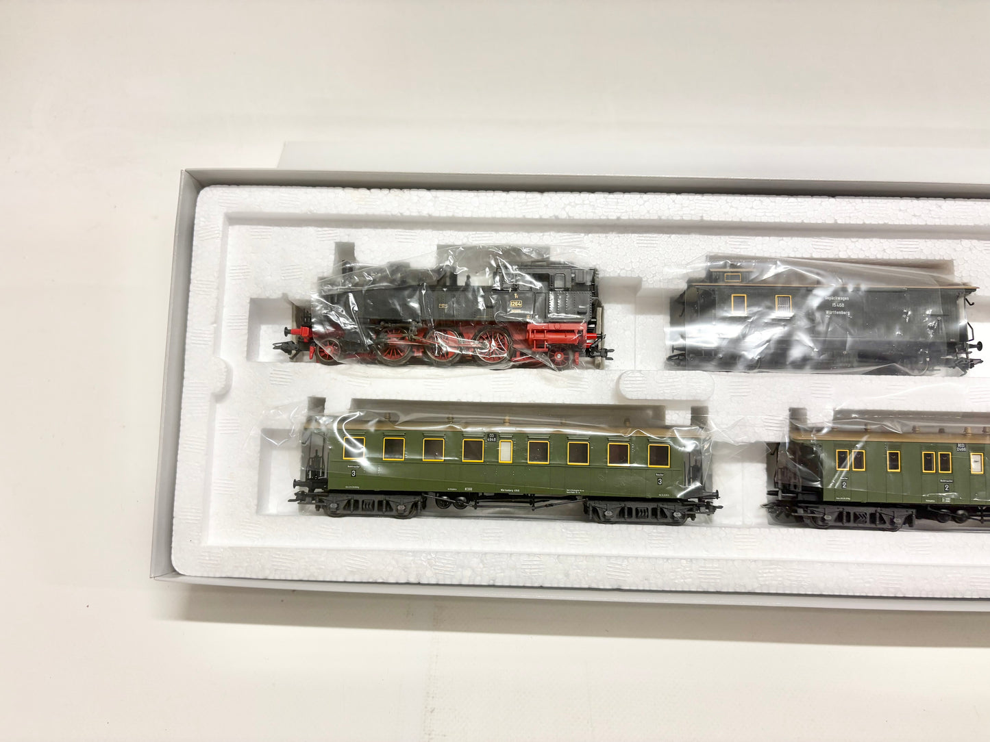 Märklin 26542 Mfx-Digital Württemberger Personenzug mit Dampflok K.W.St.E. AC H0