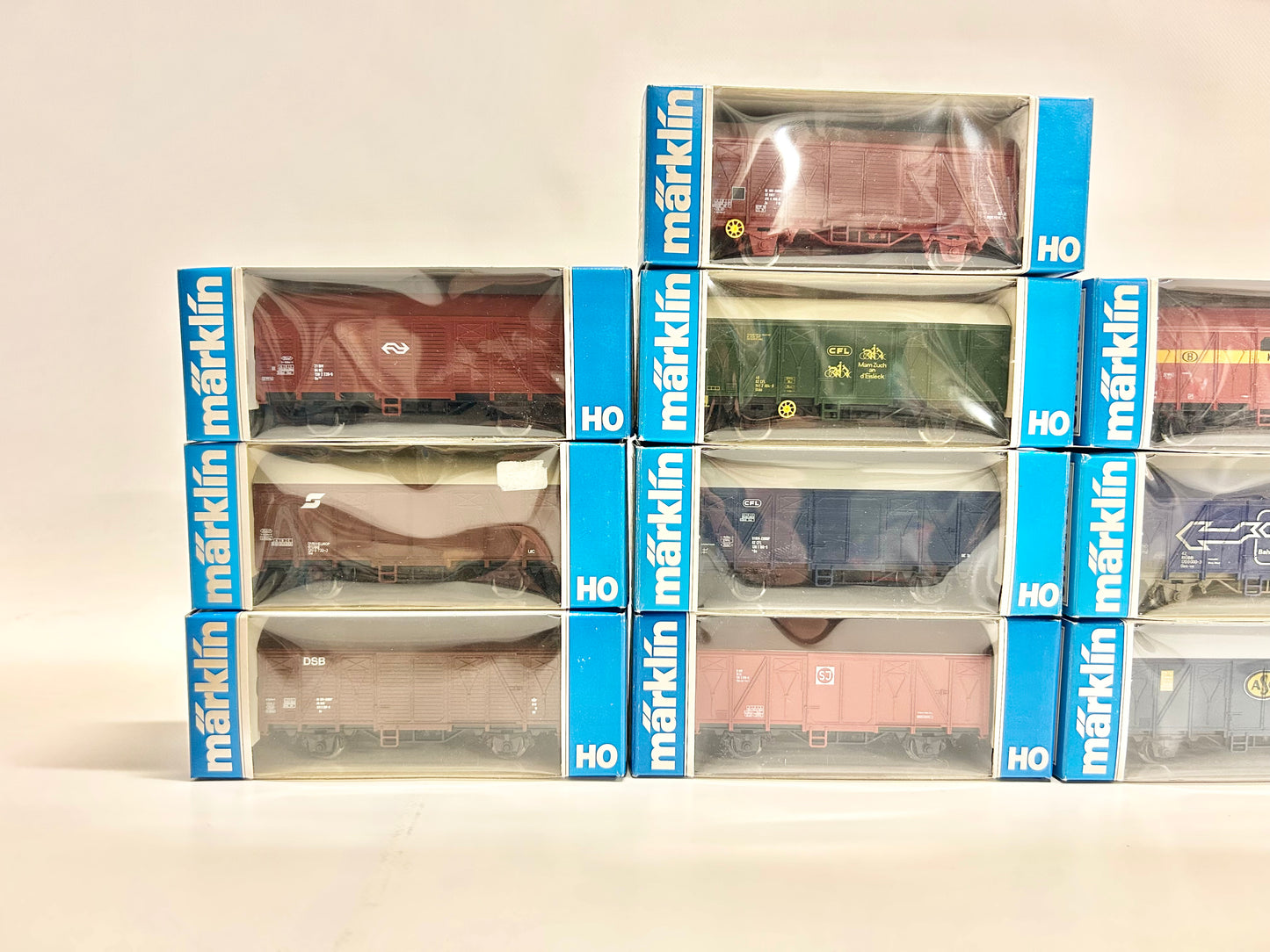 Märklin 10x Güterwagen Konvolut H0