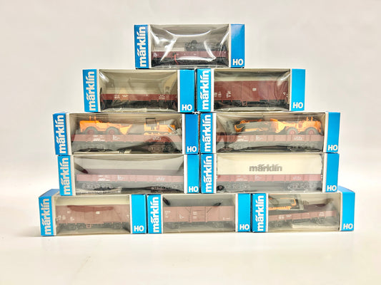 Märklin 10x Güterwagen Konvolut H0