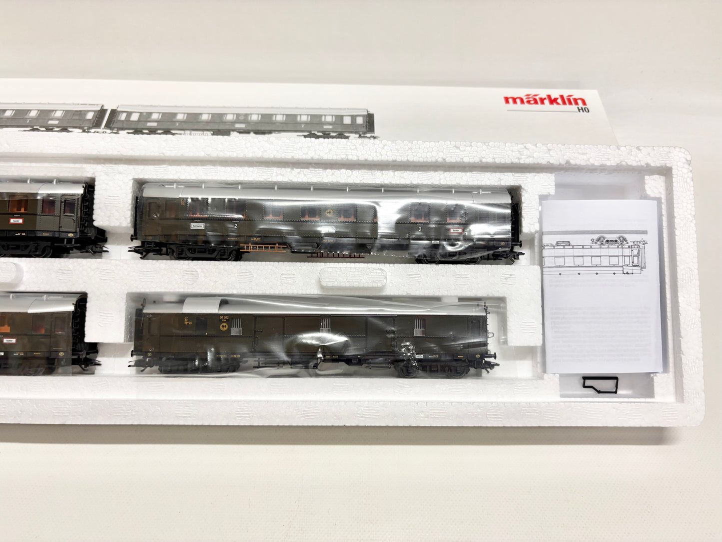 Märklin 42229 Personenwagen-Set "Hapag Lloyd" DRG AC H0