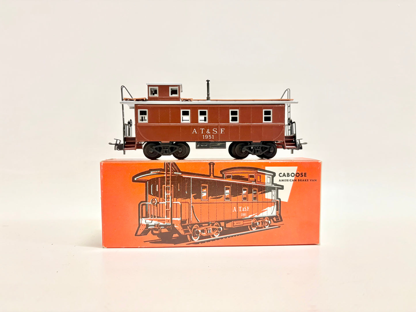 Märklin 4570 Güterzugbegleitwagen Caboose AT & SF USA AC H0