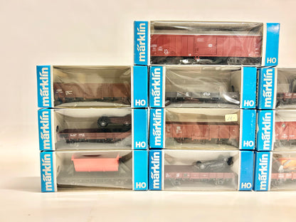Märklin 10x Güterwagen Konvolut H0