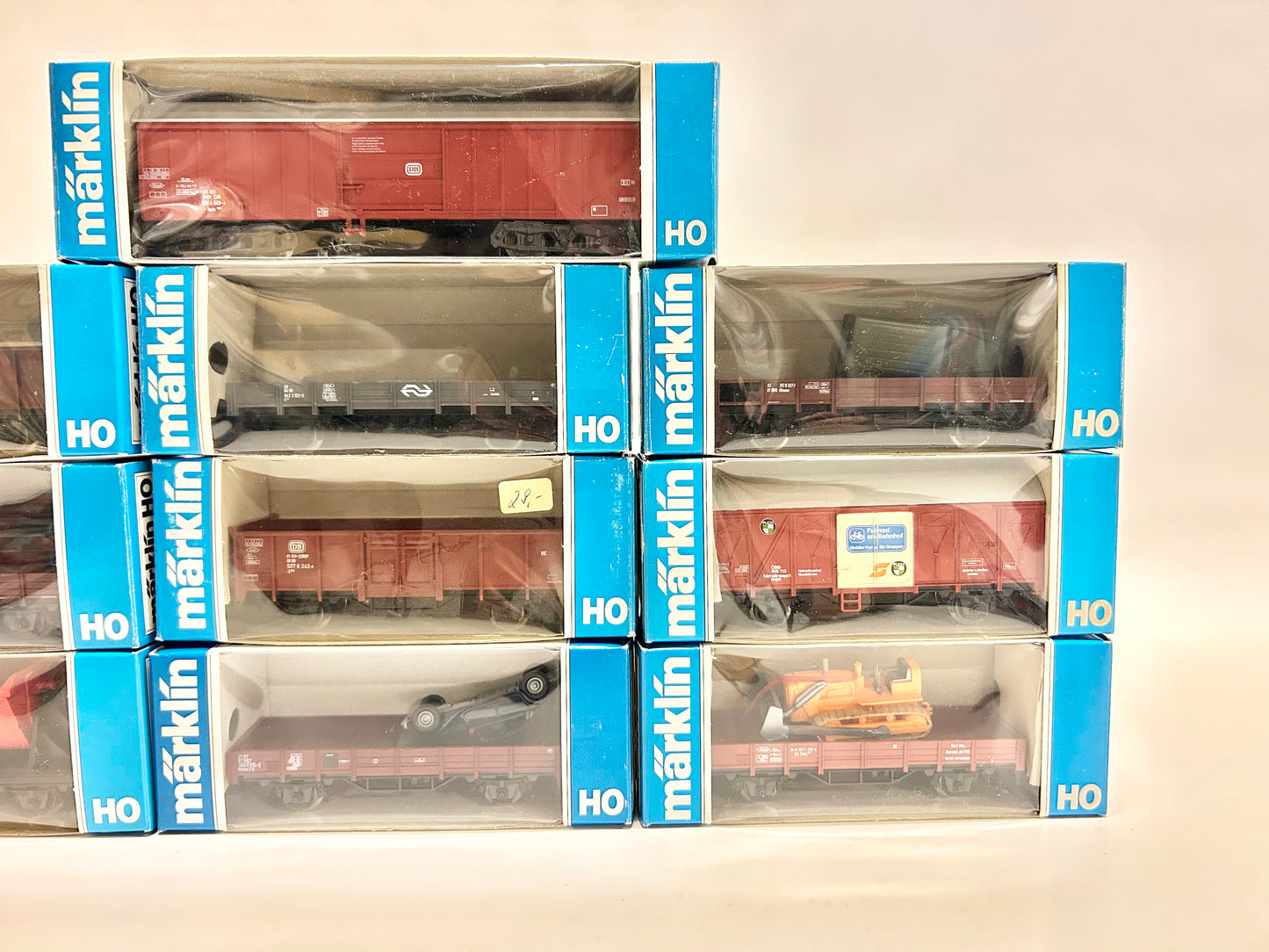 Märklin 10x Güterwagen Konvolut H0