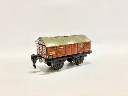 Märklin 1664 Zementwagen Klappdeckelwagen DRG Spur 0