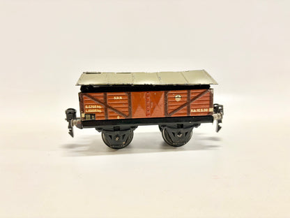 Märklin 1664 Zementwagen Klappdeckelwagen DRG Spur 0