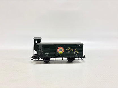 Märklin 48806 Güterwagen gedeckt mit Bremserhaus "Steiff" K.W.St.E. AC H0