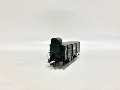 Märklin 48806 Güterwagen gedeckt mit Bremserhaus "Steiff" K.W.St.E. AC H0