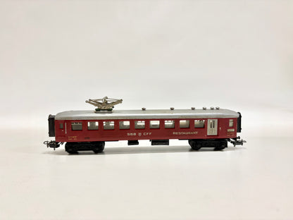 Märklin 4035 Speisewagen Schnellzugwagen SBB AC H0