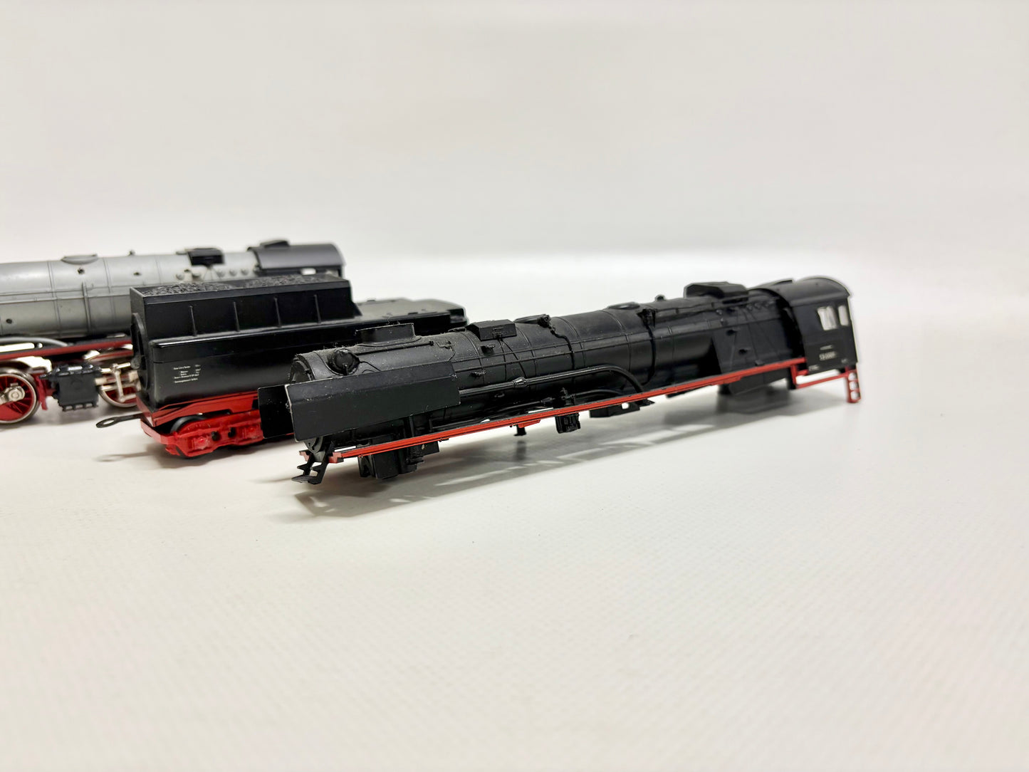 Märklin 3102 Dampflok Br 53 Bastler Konvolut Fahrwerk Gehäuse Tender DB AC H0