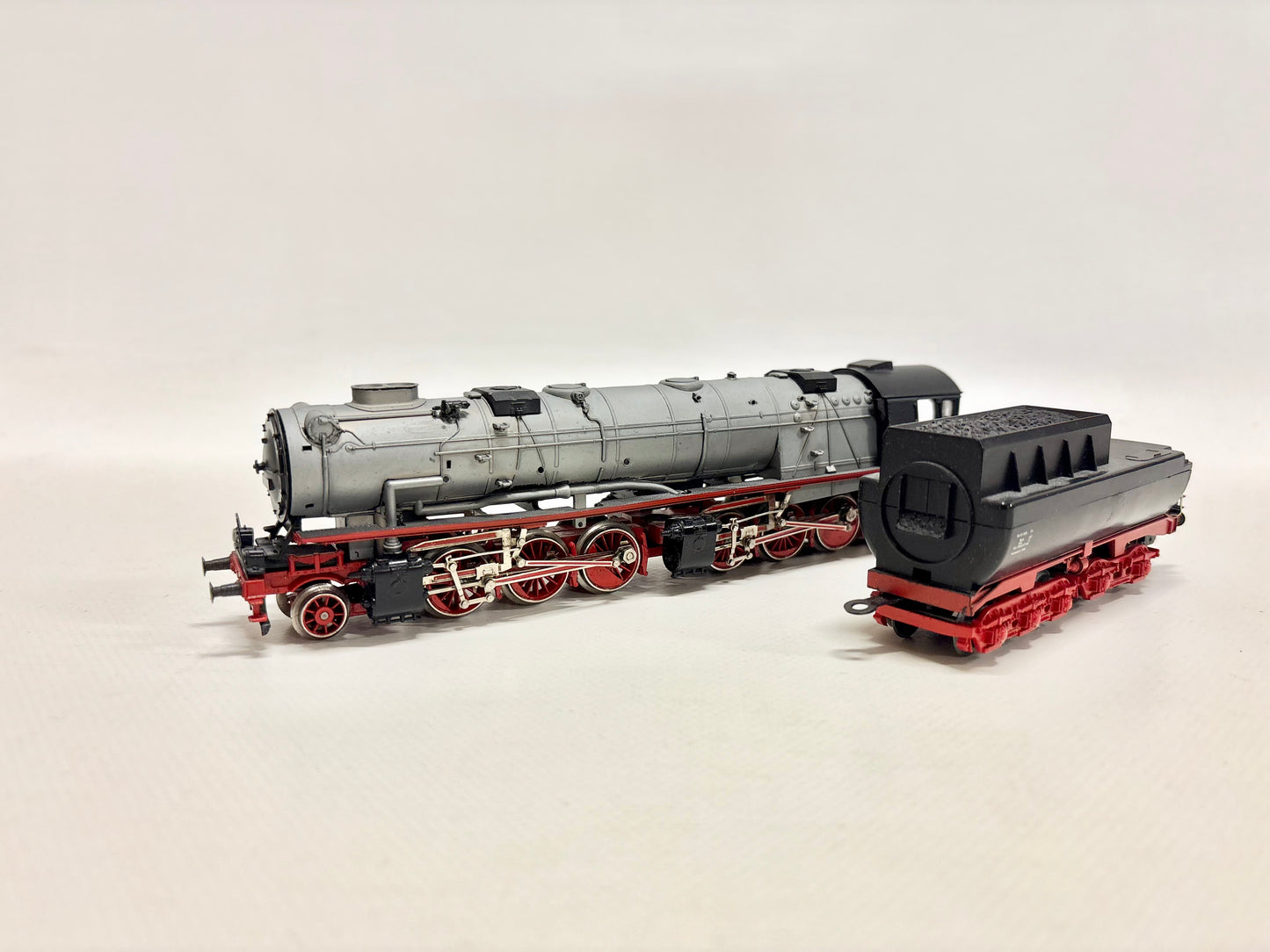 Märklin 3102 Dampflok Br 53 Bastler Konvolut Fahrwerk Gehäuse Tender DB AC H0