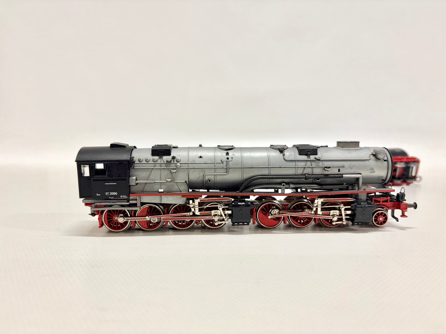 Märklin 3102 Dampflok Br 53 Bastler Konvolut Fahrwerk Gehäuse Tender DB AC H0