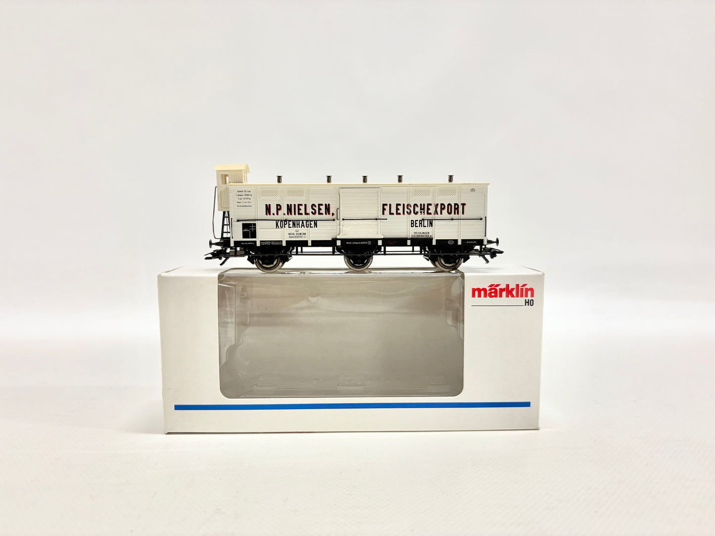 Märklin 46150 Gedeckter Güterwagen Fleischexport AC H0