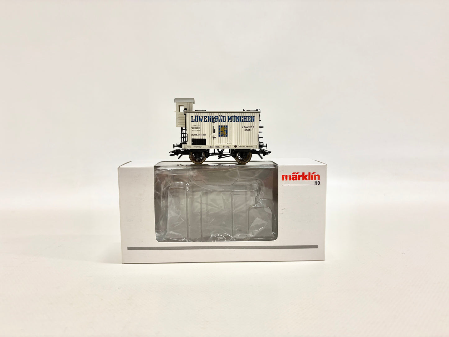 Märklin 45250-01 Bierwagen "Löwenbräu München" K.Bay.Sts.B AC H0