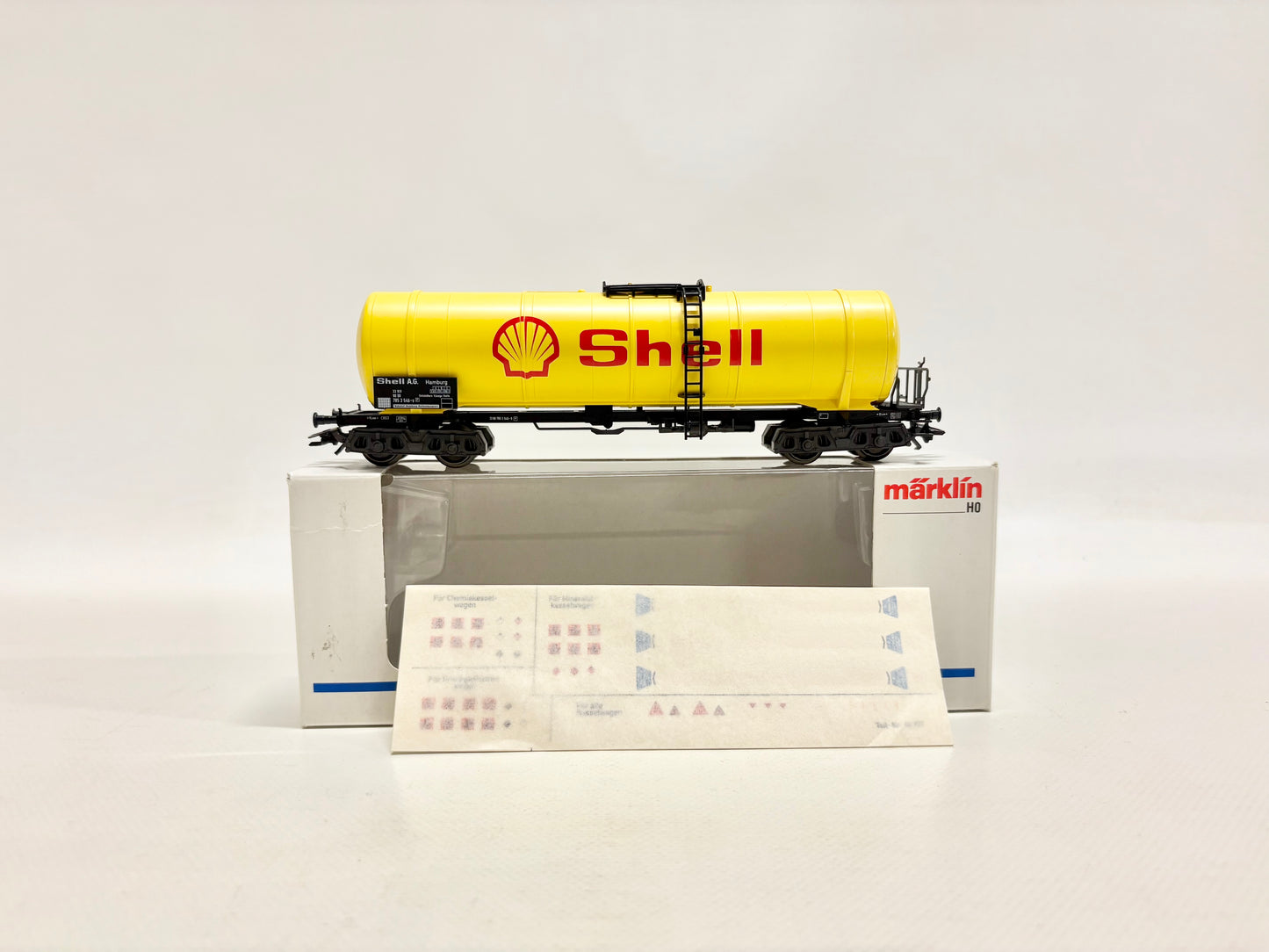 Märklin 4756 Kesselwagen Shell DB AC H0