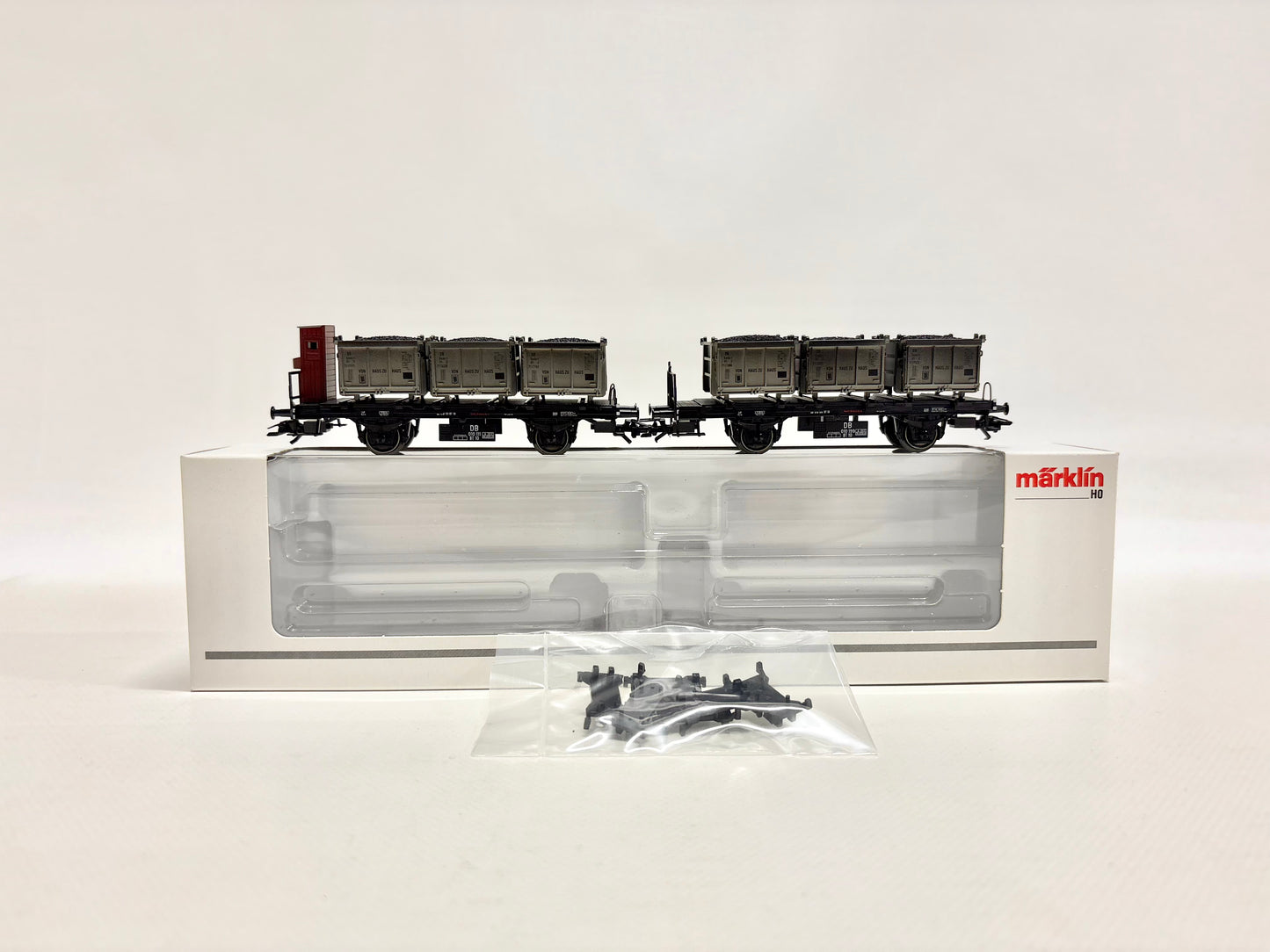 Märklin 48946 Kohle-Behältertragwagen DB AC H0