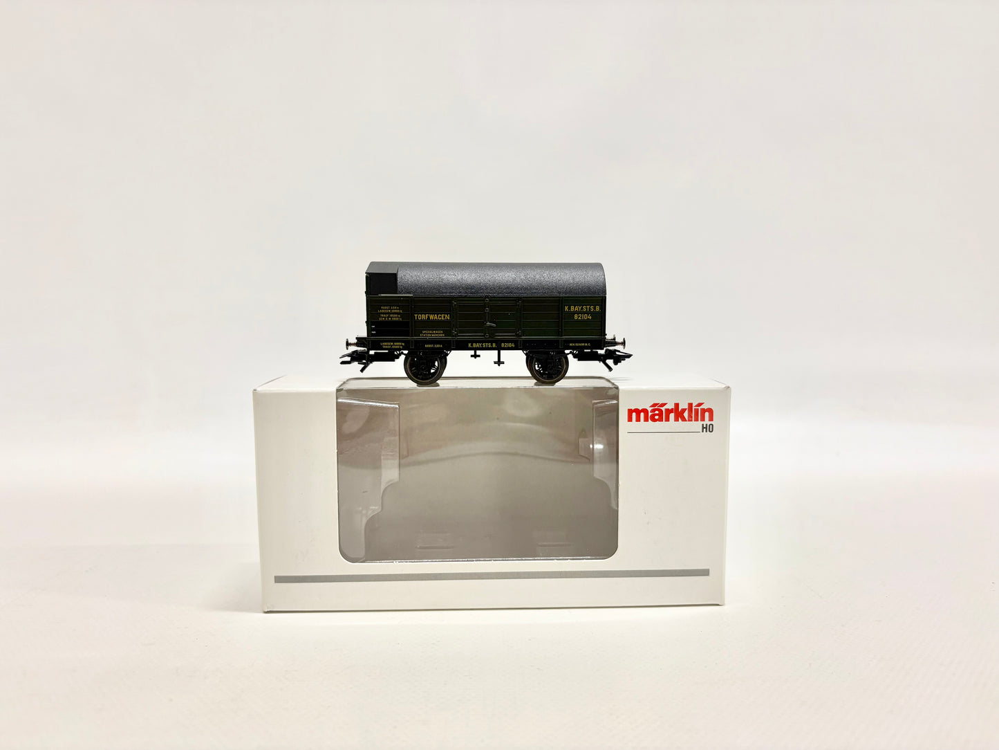 Märklin 45094 Torf-Munitionswagen K.Bay.Sts.B. AC H0