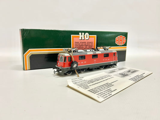 HAG Nr. 165 AC E-Lok Re 4/4 rot SBB H0
