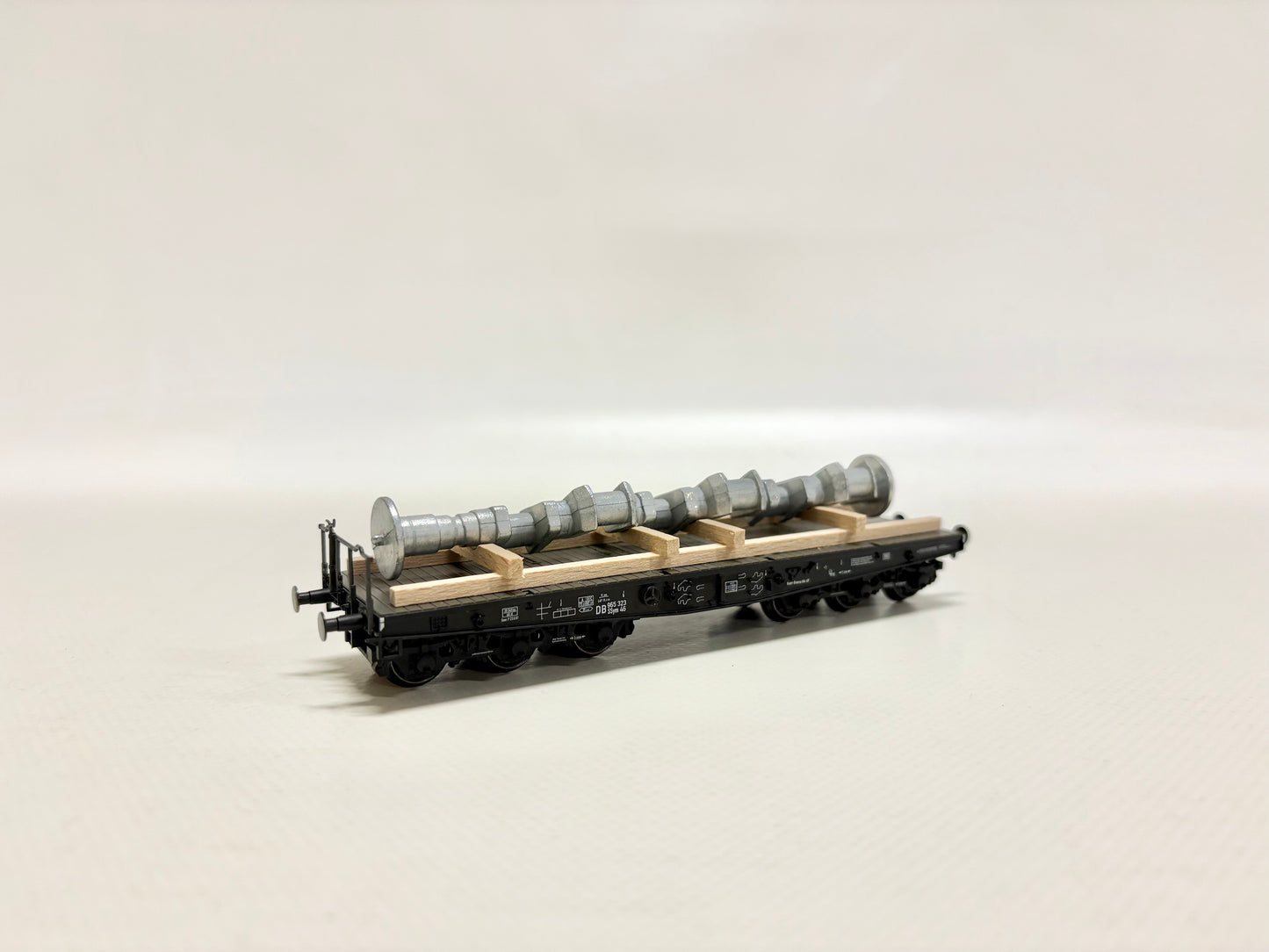 Märklin 48675 Schwerlastwagen mit Schiffskurbelwelle DB AC H0