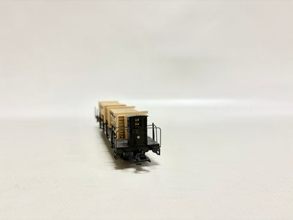 Märklin 46281 Flachwagen mit LANZ-Überseekisten K.Bay.Sts.B AC H0