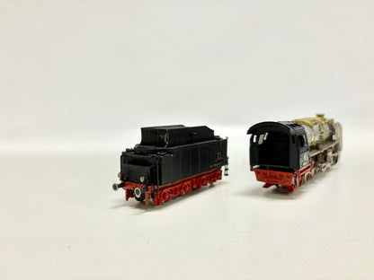 Fleischmann Dampflok mit M+F Messing-Umbausatz DC H0 BASTLER