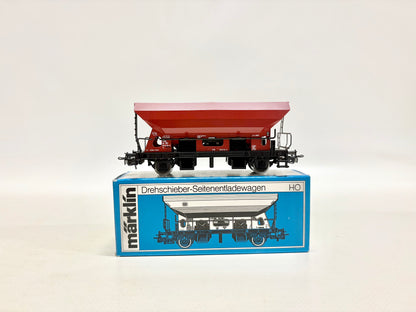 Märklin 4723 Güterwagen Drehschieber-Seitenentladewagen SNCB AC H0
