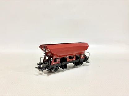 Märklin 4723 Güterwagen Drehschieber-Seitenentladewagen SNCB AC H0
