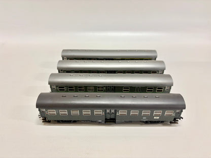 Roco 4x Personewagen Umbauwagen Allgäu-Zollern-Bahn DB H0