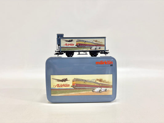 Märklin 94270 SoMo Modellbahntreff Güterwagen mit Bremserhaus DR AC H0