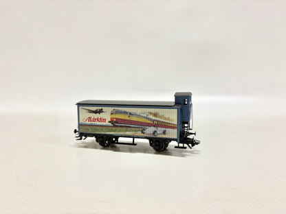Märklin 94270 SoMo Modellbahntreff Güterwagen mit Bremserhaus DR AC H0
