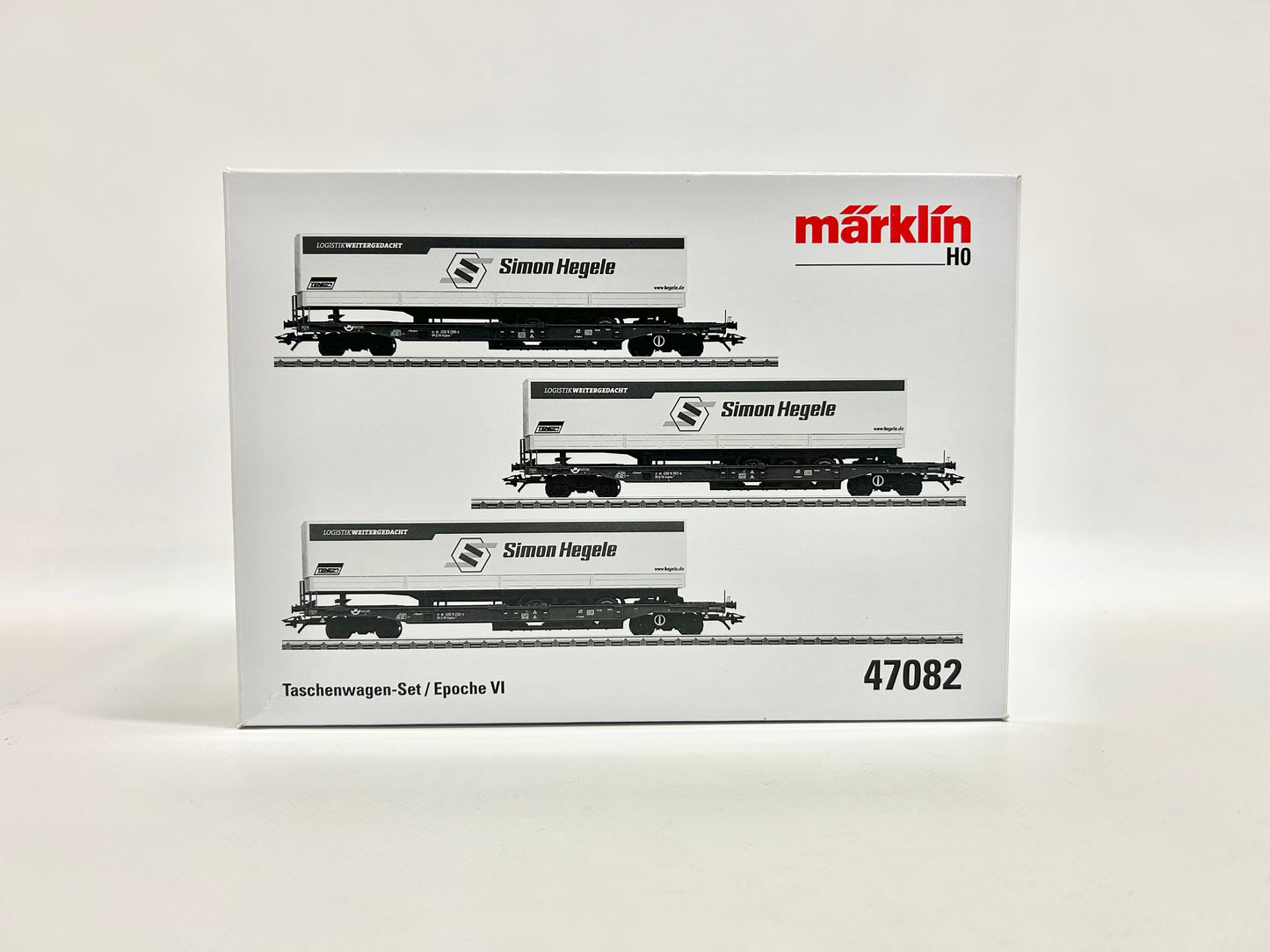 Märklin 47082 Wagen-Set Tragtaschenwagen Simon Hegele H0