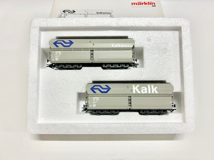 Märklin 46242 Wagen-Set Güterwagen Großraumkalkwagen NS AC H0