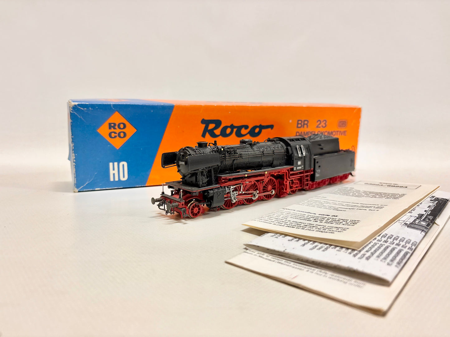 Roco 04119A Dampflok Br 23 105 DB DC H0