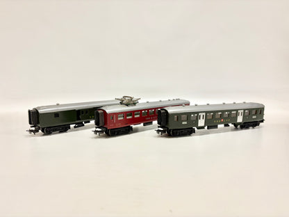 Märklin 4017 4035 4038 3x SBB Leichtschnellzugwagen Personenwagne SBB AC H0
