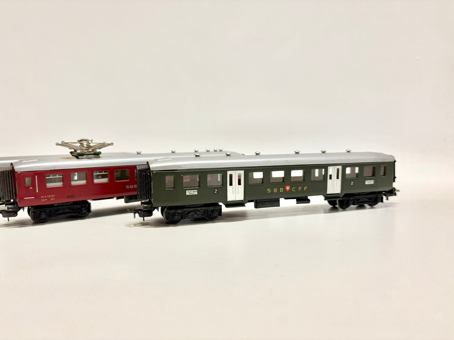Märklin 4017 4035 4038 3x SBB Leichtschnellzugwagen Personenwagne SBB AC H0