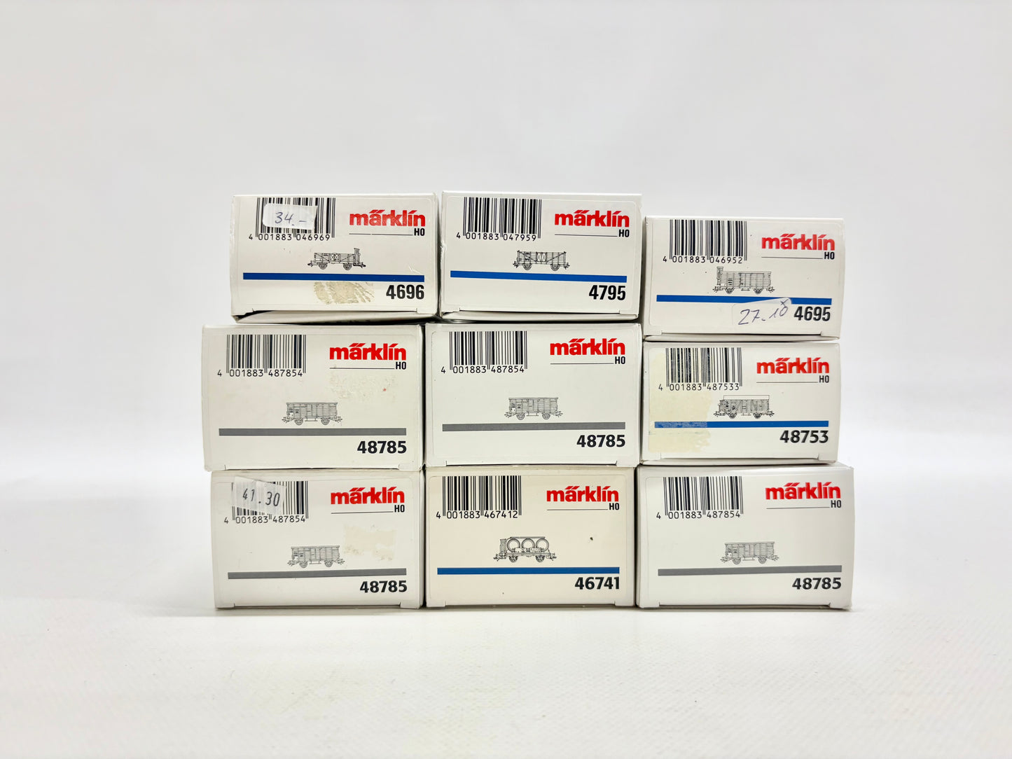 Märklin 9x Güterwagen Konvolut DRG AC H0